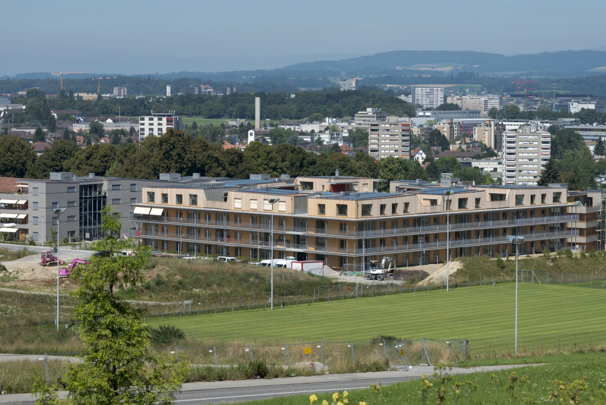 Foto der Überbauung Oberfeld in Ostermundigen bei Bern