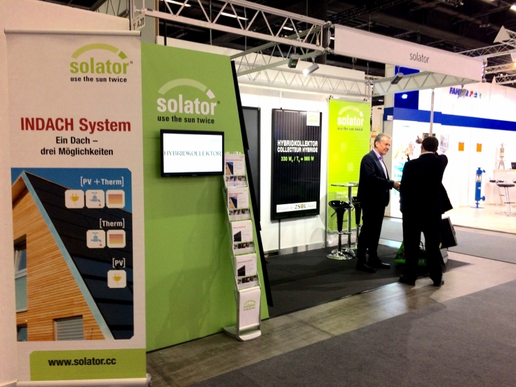 Solator an der Swissbau 2016